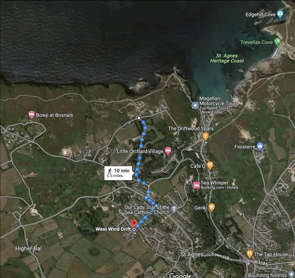 Howlyek, In St Agnes Village Exterior photo